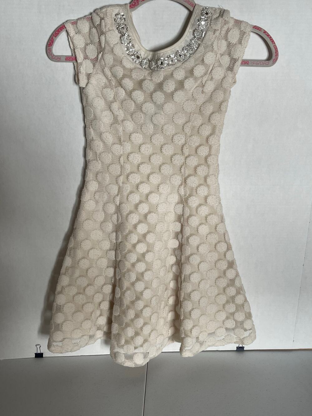 Disorderly Kids-Girls White Dress